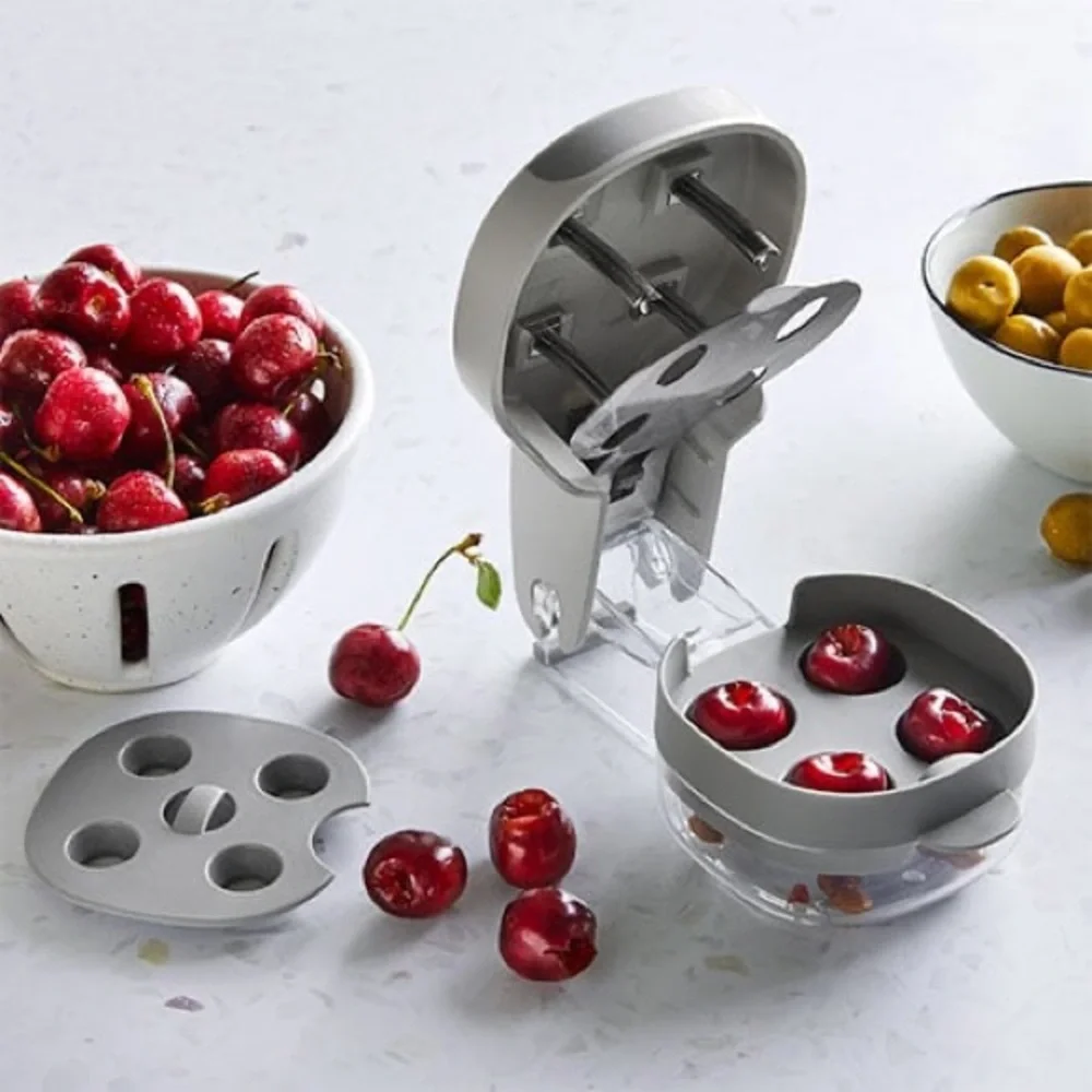 Pre-Owned Pampered Chef’s Cherry & Olive Pitter - Picture 1 of 7